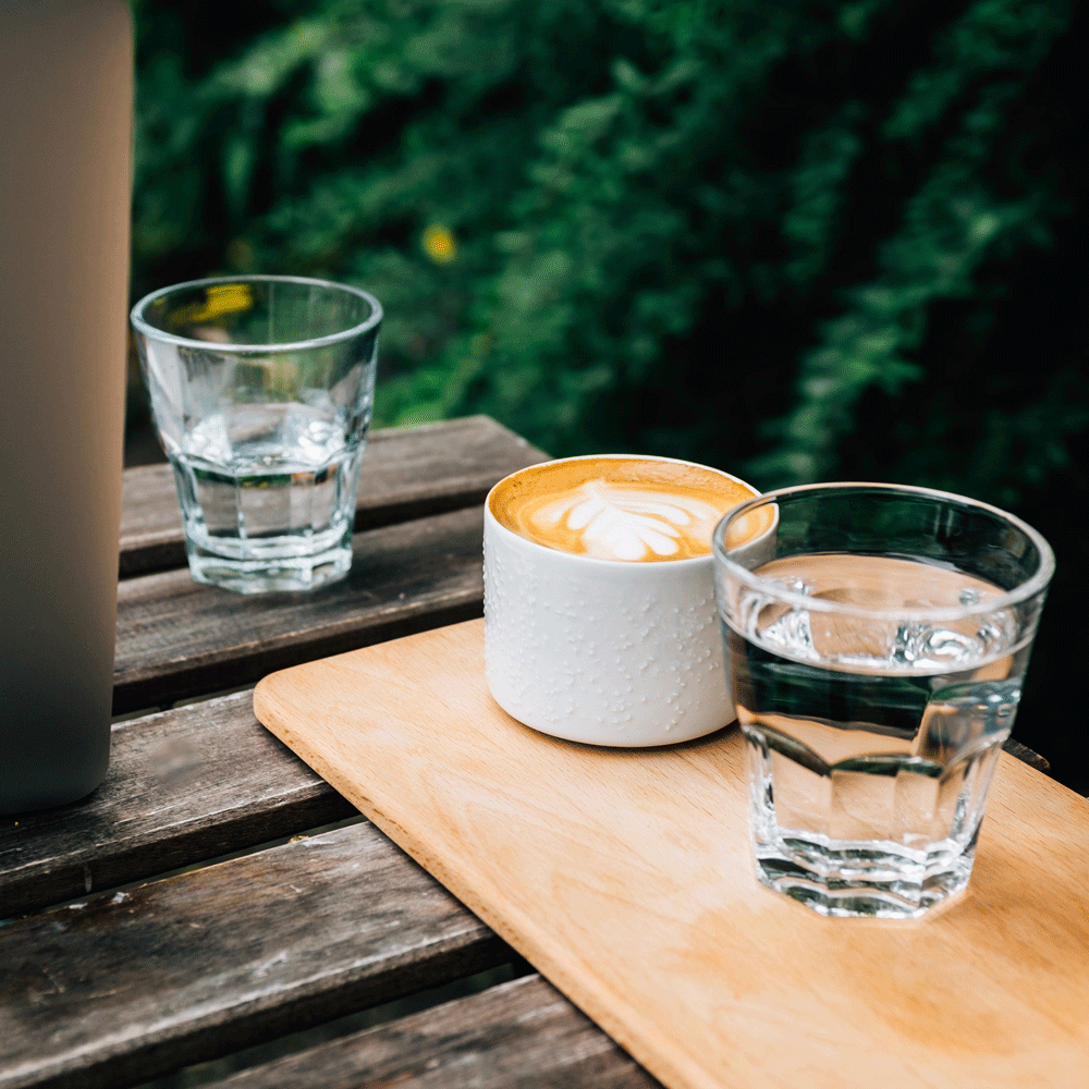 Romulus and Remus Coffe Blog - why tp take water with your coffee
